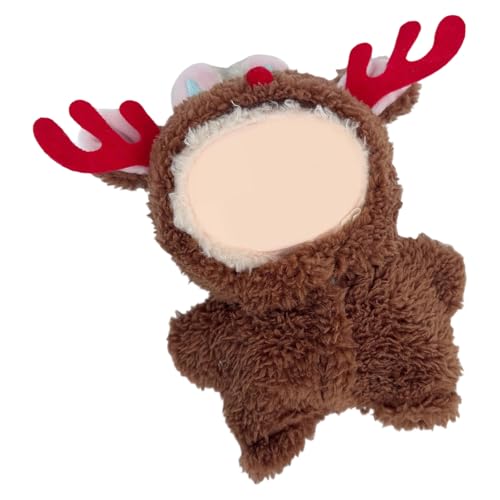 SEAYACK Plüsch Doll Outfit Puppenkostüm Weiche Polyester Puppenkleidung Für 17 cm Anime Sitzen Puppenstyling Dressing Essential Doll Clothing von SEAYACK