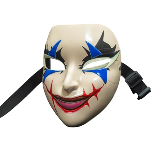 SEAYACK Tanjiro Kamado Makomo Tanjiro Masquerade Maske Halloween Cosplay Kostümprops Partymaske Für Frauen Geschenke SEAYACK Tanjiro Kamado Makomo Tanjiro Masquerade Maske Halloween Cosplay Kostümprops Partymaske Für Frauen Geschenke von SEAYACK