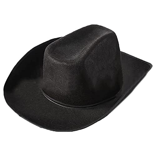SEAYACK Vintage-Fedora-Hut für Damen und Herren, Filz, Cowboyhüte, Party, einfarbig, für Herren, Cosplay-Hut SEAYACK Vintage-Fedora-Hut für Damen und Herren, Filz, Cowboyhüte, Party, einfarbig, für Herren, Cosplay-Hut von SEAYACK