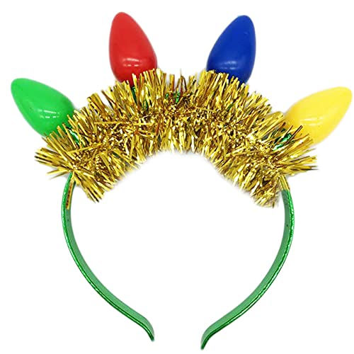 SEAYACK Weihnachts-Stirnband mit Leuchtmittel, LED-Kopfbedeckung, Haarschmuck, Partygeschenk, Geschenk für Erwachsene und Kinder SEAYACK Weihnachts-Stirnband mit Leuchtmittel, LED-Kopfbedeckung, Haarschmuck, Partygeschenk, Geschenk für Erwachsene und Kinder von SEAYACK