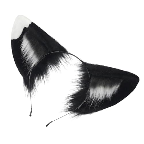 SEAYACK Wolf Katzen Füchse Schwanz mit Katzen Ohren Stirnbänder Halloween Weihnachten Cosplay Party Kostüm Spielzeug für Damen Mann Katzen Kostüm SEAYACK Wolf Katzen Füchse Schwanz mit Katzen Ohren Stirnbänder Halloween Weihnachten Cosplay Party Kostüm Spielzeug für Damen Mann Katzen Kostüm von SEAYACK