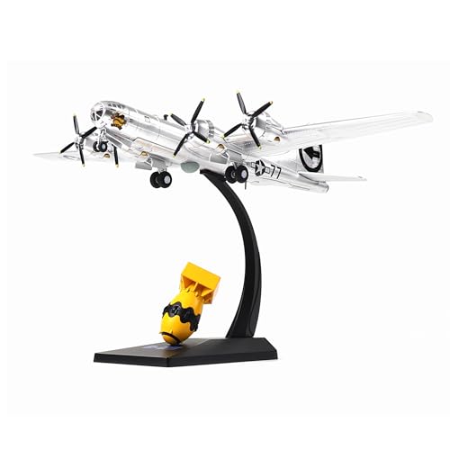 SEBUNAS 1/72 Maßstab B-29 Superfortress Fighter Model Heavy Bomber Aircraft Models Royal Air Force B-29 Bomber Military Metal Diecast Airplane Model Kit für Erwachsene SEBUNAS 1/72 Maßstab B-29 Superfortress Fighter Model Heavy Bomber Aircraft Models Royal Air Force B-29 Bomber Military Metal Diecast Airplane Model Kit für Erwachsene von SEBUNAS