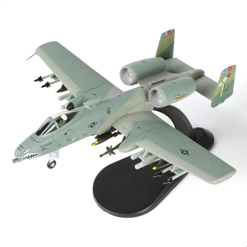 SEBUNAS 1:100 Maßstab A-10 Warzenschwein Kämpfer Modell Angriff Flugzeugmodelle A-10 Thunderbolt II Strike Flugzeug Militär Metall Druckguss Flugzeug Modellbausatz für Erwachsene Sammlung oder SEBUNAS 1:100 Maßstab A-10 Warzenschwein Kämpfer Modell Angriff Flugzeugmodelle A-10 Thunderbolt II Strike Flugzeug Militär Metall Druckguss Flugzeug Modellbausatz für Erwachsene Sammlung oder von SEBUNAS