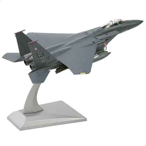 SEBUNAS 1:100 Scale F-15E Strike Eagle Aircraft Model USAF Eglin Air Force Base Allwetter Air Superiority Fighter Miniatur-Militär Metall Druckguss Flugzeug Modellbausatz für Erwachsene Sammlung oder SEBUNAS 1:100 Scale F-15E Strike Eagle Aircraft Model USAF Eglin Air Force Base Allwetter Air Superiority Fighter Miniatur-Militär Metall Druckguss Flugzeug Modellbausatz für Erwachsene Sammlung oder von SEBUNAS