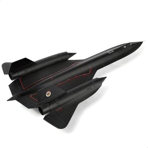 SEBUNAS 1:72 Maßstab SR-71 Blackbird Flugzeugmodell Lockheed Strategic Reconnaissance Aircraft USAF 17980 Miniatur-Militär-Metalldruckguss-Modellbausatz für Erwachsenensammlung oder Geschenk SEBUNAS 1:72 Maßstab SR-71 Blackbird Flugzeugmodell Lockheed Strategic Reconnaissance Aircraft USAF 17980 Miniatur-Militär-Metalldruckguss-Modellbausatz für Erwachsenensammlung oder Geschenk von SEBUNAS