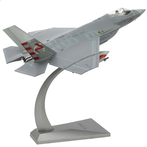 SEBUNAS 1:72 Scale F-35C Lightning II Fighter Jet Model Lockheed Martin VX-23 75 with Removable Missile Stealth Fighter Miniature Military Metal Diecast Aircraft Model Kit for Adult Gift or Collection SEBUNAS 1:72 Scale F-35C Lightning II Fighter Jet Model Lockheed Martin VX-23 75 with Removable Missile Stealth Fighter Miniature Military Metal Diecast Aircraft Model Kit for Adult Gift or Collection von SEBUNAS