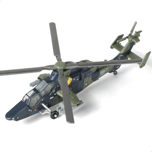 SEBUNAS EC-665 Armeehubschrauber im Maßstab 1:72, Schnellbausatz, Plastikspielzeug, Zusammenbau, Militärhubschraubermodell, Geschenk (24 Stück) von SEBUNAS