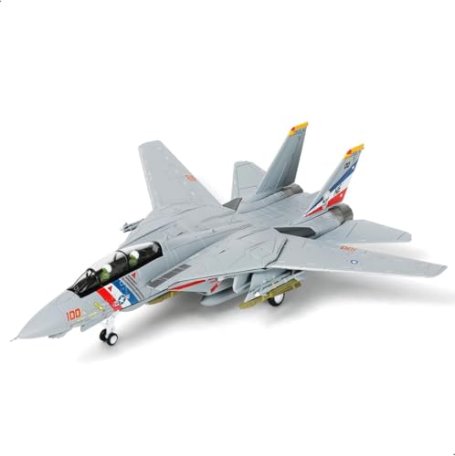 SEBUNAS F-14A Tomcat 1/100 Metall-Flugzeugmodellbausätze mit Ständer VF-2 Kopfgeldjäger DieCast Alloy Fighter Modell Jet vorgefertigte Militärflugzeugsammlung für Display oder Geschenk SEBUNAS F-14A Tomcat 1/100 Metall-Flugzeugmodellbausätze mit Ständer VF-2 Kopfgeldjäger DieCast Alloy Fighter Modell Jet vorgefertigte Militärflugzeugsammlung für Display oder Geschenk von SEBUNAS