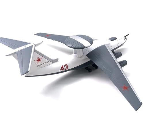 SEBUNAS Maßstab 1:200 A-50M Mainstay Flugzeugmodell Luftlande Frühwarnung und Kontrolle Russische Luft- und Raumfahrtstreitkräfte Flugzeug Miniatur-Militär Metall Druckguss Flugzeugmodellbausatz für SEBUNAS Maßstab 1:200 A-50M Mainstay Flugzeugmodell Luftlande Frühwarnung und Kontrolle Russische Luft- und Raumfahrtstreitkräfte Flugzeug Miniatur-Militär Metall Druckguss Flugzeugmodellbausatz für von SEBUNAS