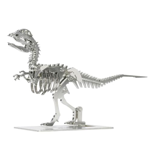 SEBUNAS Mechanischer Dilophosaurus 3D-Metallpuzzle, 3D-Metallmodellbausätze, DIY-mechanisches Feinmontagemodell, geeignet für Erwachsene und Jugendliche, Verbesserung der praktischen Fähigkeiten SEBUNAS Mechanischer Dilophosaurus 3D-Metallpuzzle, 3D-Metallmodellbausätze, DIY-mechanisches Feinmontagemodell, geeignet für Erwachsene und Jugendliche, Verbesserung der praktischen Fähigkeiten von SEBUNAS