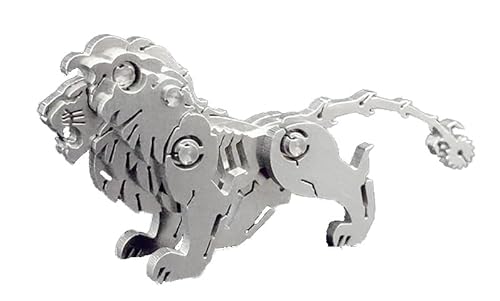 SEBUNAS Mechanischer Löwe, 3D-Metallpuzzle, 3D-Metallmodellbausätze, DIY-mechanisches Feinmontagemodell, geeignet für Erwachsene und Jugendliche, Verbesserung der praktischen Fähigkeiten SEBUNAS Mechanischer Löwe, 3D-Metallpuzzle, 3D-Metallmodellbausätze, DIY-mechanisches Feinmontagemodell, geeignet für Erwachsene und Jugendliche, Verbesserung der praktischen Fähigkeiten von SEBUNAS