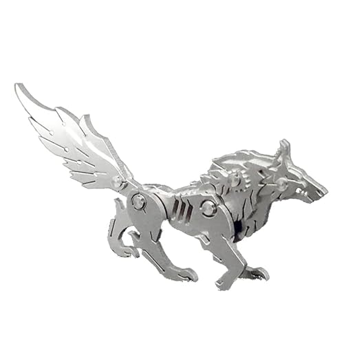 SEBUNAS Mechanischer Sibirischer Wolf, 3D-Metallpuzzle, 3D-Metallmodellbausätze, DIY-mechanisches Feinmontagemodellspielzeug, geeignet für Erwachsene und Jugendliche SEBUNAS Mechanischer Sibirischer Wolf, 3D-Metallpuzzle, 3D-Metallmodellbausätze, DIY-mechanisches Feinmontagemodellspielzeug, geeignet für Erwachsene und Jugendliche von SEBUNAS