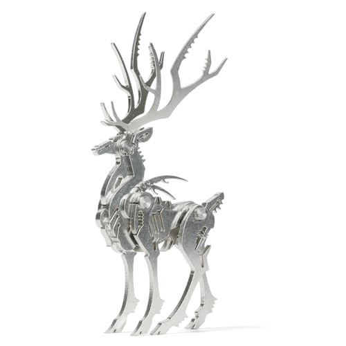 SEBUNAS Mechanischer Traumelch, 3D-Metallpuzzle, 3D-Metallmodellbausätze, DIY-mechanisches Feinmontagemodell, geeignet für Erwachsene und Jugendliche, Verbesserung der praktischen Fähigkeiten SEBUNAS Mechanischer Traumelch, 3D-Metallpuzzle, 3D-Metallmodellbausätze, DIY-mechanisches Feinmontagemodell, geeignet für Erwachsene und Jugendliche, Verbesserung der praktischen Fähigkeiten von SEBUNAS
