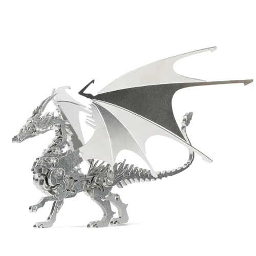 SEBUNAS Mechanischer feuriger Drache, 3D-Metallpuzzle, 3D-Metallmodellbausätze, DIY-mechanisches Feinmontagemodell, geeignet für Erwachsene und Jugendliche, Verbesserung der praktischen Fähigkeiten SEBUNAS Mechanischer feuriger Drache, 3D-Metallpuzzle, 3D-Metallmodellbausätze, DIY-mechanisches Feinmontagemodell, geeignet für Erwachsene und Jugendliche, Verbesserung der praktischen Fähigkeiten von SEBUNAS