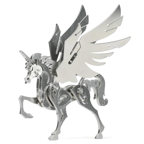 SEBUNAS Mechanisches Einhorn 3D-Metallpuzzle, 3D-Metallmodellbausätze, DIY-mechanisches Feinmontagemodell, geeignet für Erwachsene und Jugendliche, Verbesserung der praktischen Fähigkeiten SEBUNAS Mechanisches Einhorn 3D-Metallpuzzle, 3D-Metallmodellbausätze, DIY-mechanisches Feinmontagemodell, geeignet für Erwachsene und Jugendliche, Verbesserung der praktischen Fähigkeiten von SEBUNAS
