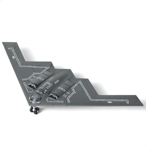 SEBUNAS Schnellbau-Militärflugzeugmodell B-2 Spirit im Maßstab 1/200 (26 Teile) von SEBUNAS
