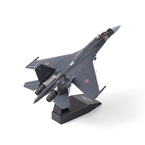 SEBUNAS Sukhoi Su-35 Super Flanker Air Superiority Fighter Jet Modell Russland Zuverlässiger Kämpfer Militär Metall Druckguss Flugzeugmodellbausatz für Erwachsene Sammlung oder Geschenk SEBUNAS Sukhoi Su-35 Super Flanker Air Superiority Fighter Jet Modell Russland Zuverlässiger Kämpfer Militär Metall Druckguss Flugzeugmodellbausatz für Erwachsene Sammlung oder Geschenk von SEBUNAS