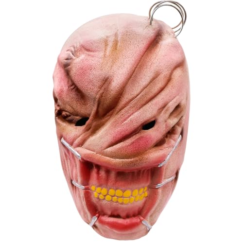 SECALIFE Gruselige Halloween-Maske, Horror-Maske für Erwachsene, Lachmasken, Naturlatex, Halloween-Maskerade, Cosplay-Kostüm von SECALIFE