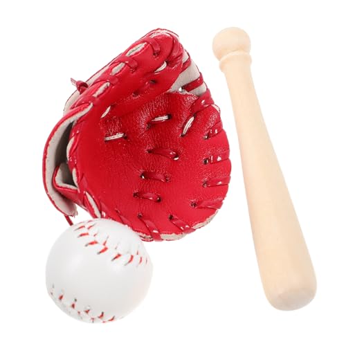 SECFOU 1 Set Baseball Softball Modell, Mini Schläger, Miniatur Sportbälle, Baseballschläger Requisiten, Mini Baseball Set, Miniatur Baseballhandschuhe, Miniatur Sportspielzeug, SECFOU 1 Set Baseball Softball Modell, Mini Schläger, Miniatur Sportbälle, Baseballschläger Requisiten, Mini Baseball Set, Miniatur Baseballhandschuhe, Miniatur Sportspielzeug, von SECFOU