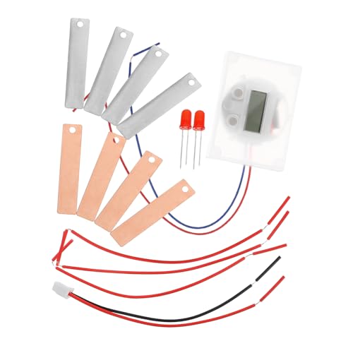 SECFOU DIY-fruchtbatterie-experimentierset Wissenschaftliches Spielzeug Mit Kartoffeluhr Lernbauset Für Schüler Metallkonstruktion DIY-fruchtbatterie-experimente Für Schule Und Zuhause SECFOU DIY-fruchtbatterie-experimentierset Wissenschaftliches Spielzeug Mit Kartoffeluhr Lernbauset Für Schüler Metallkonstruktion DIY-fruchtbatterie-experimente Für Schule Und Zuhause von SECFOU