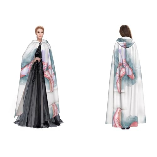 SEFZCXDN (Balletttänzerin) Unisex Kapuzenumhang Umhang Halloween Weihnachten Fancy Cape Kostüme für Erwachsene von SEFZCXDN