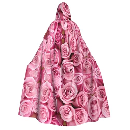 SEFZCXDN (Rose) Unisex Kapuzenumhang Umhang Umhang Halloween Weihnachten Cosplay Kostüme für Erwachsene von SEFZCXDN