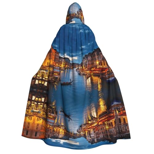 SEFZCXDN (Venedig Night) Unisex Kapuzenumhang Umhang Umhang Halloween Weihnachten Cosplay Kostüme für Erwachsene von SEFZCXDN