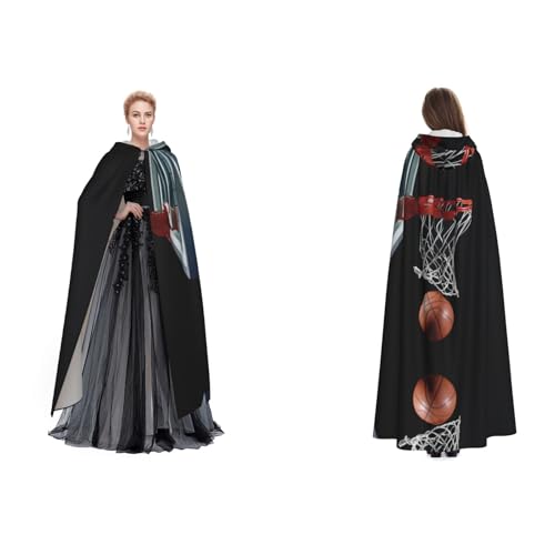 SEFZCXDN Basketball-Umhang mit Kapuze, Unisex, für Halloween, Weihnachten, ausgefallene Kostüme für Erwachsene SEFZCXDN Basketball-Umhang mit Kapuze, Unisex, für Halloween, Weihnachten, ausgefallene Kostüme für Erwachsene von SEFZCXDN