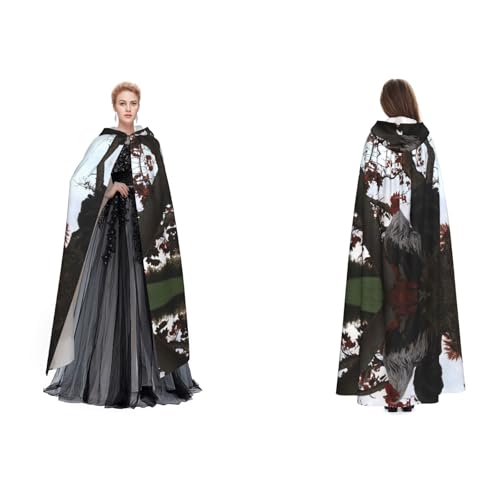SEFZCXDN Umhang mit Kapuze für Erwachsene, unisex, für Halloween, Weihnachten, ausgefallene Umhang SEFZCXDN Umhang mit Kapuze für Erwachsene, unisex, für Halloween, Weihnachten, ausgefallene Umhang von SEFZCXDN