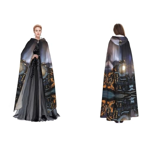 SEFZCXDN Unisex Kapuzenumhang / Umhang mit Kapuze, für Halloween, Weihnachten, für Erwachsene SEFZCXDN Unisex Kapuzenumhang / Umhang mit Kapuze, für Halloween, Weihnachten, für Erwachsene von SEFZCXDN