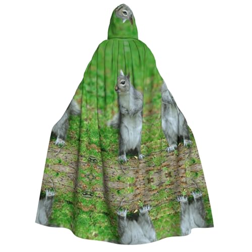 SEFZCXDN Unisex Kapuzenumhang Eichhörnchen, Umhang für Halloween, Weihnachten, Cosplay, Kostüme für Erwachsene SEFZCXDN Unisex Kapuzenumhang Eichhörnchen, Umhang für Halloween, Weihnachten, Cosplay, Kostüme für Erwachsene von SEFZCXDN