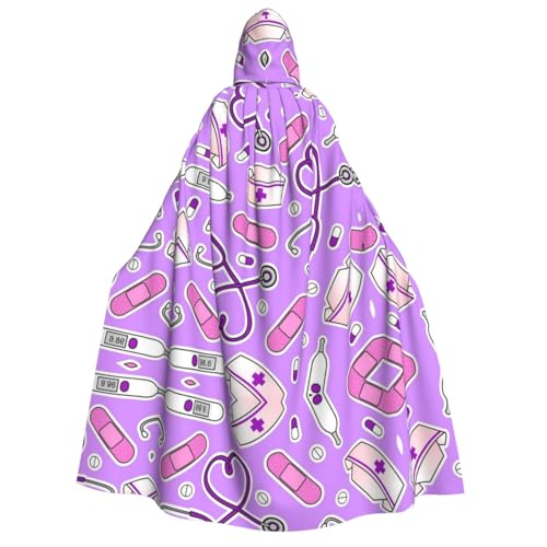 SEFZCXDN Unisex Kapuzenumhang für Halloween, Weihnachten, Cosplay, Kostüme für Erwachsene, Lila SEFZCXDN Unisex Kapuzenumhang für Halloween, Weihnachten, Cosplay, Kostüme für Erwachsene, Lila von SEFZCXDN