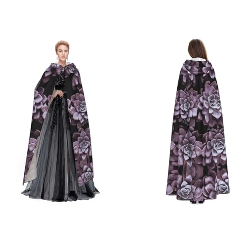 SEFZCXDN Unisex Kapuzenumhang für Halloween, Weihnachten, Kostüm, für Erwachsene, Violett SEFZCXDN Unisex Kapuzenumhang für Halloween, Weihnachten, Kostüm, für Erwachsene, Violett von SEFZCXDN