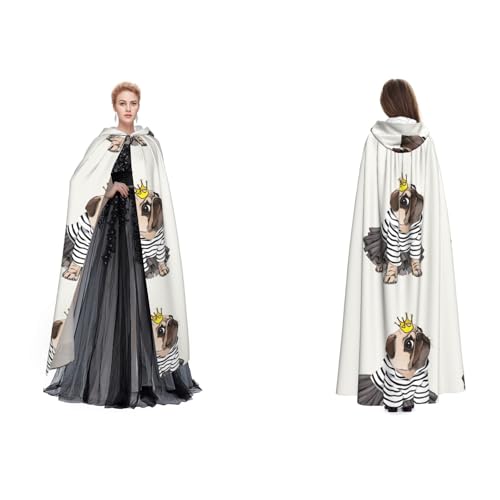 SEFZCXDN Unisex Kapuzenumhang mit Kapuze, für Halloween, Weihnachten, Kostüme, für Erwachsene von SEFZCXDN