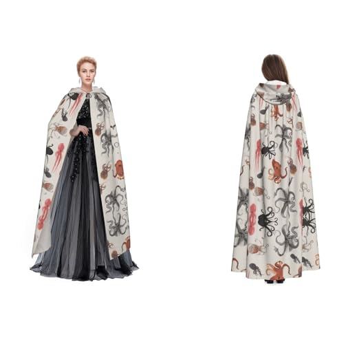 SEFZCXDN Unisex Kapuzenumhang mit Kapuze, für Halloween, Weihnachten, Kostüme, für Erwachsene SEFZCXDN Unisex Kapuzenumhang mit Kapuze, für Halloween, Weihnachten, Kostüme, für Erwachsene von SEFZCXDN
