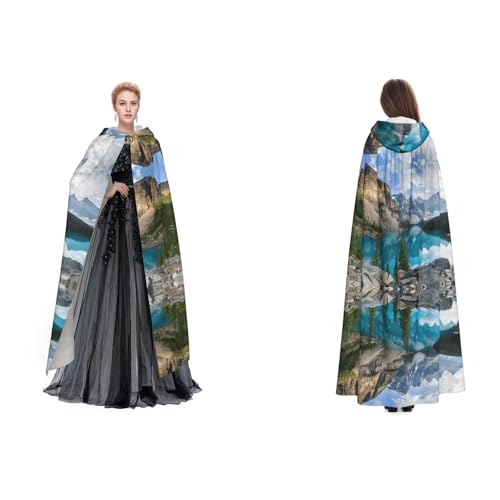 SEFZCXDN Unisex Kapuzenumhang mit Kapuze, für Halloween, Weihnachten, ausgefallene Kostüme für Erwachsene SEFZCXDN Unisex Kapuzenumhang mit Kapuze, für Halloween, Weihnachten, ausgefallene Kostüme für Erwachsene von SEFZCXDN