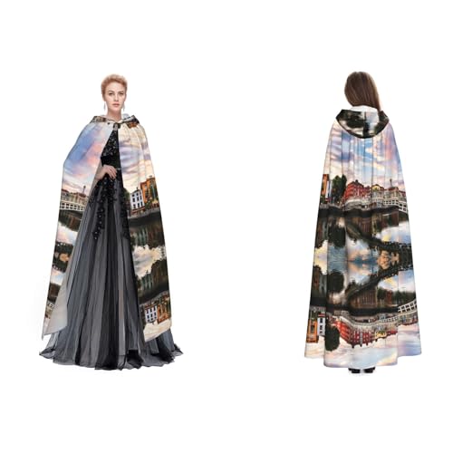 SEFZCXDN Unisex Kapuzenumhang mit Kapuze, für Halloween, Weihnachten, ausgefallene Kostüme für Erwachsene SEFZCXDN Unisex Kapuzenumhang mit Kapuze, für Halloween, Weihnachten, ausgefallene Kostüme für Erwachsene von SEFZCXDN