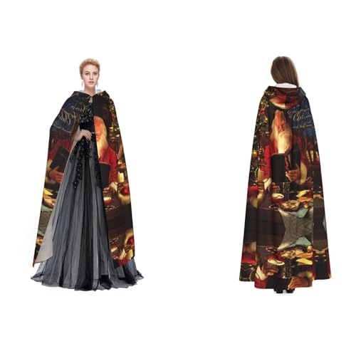 SEFZCXDN Unisex Kapuzenumhang mit Kapuze, für Halloween, Weihnachten, ausgefallener Umhang für Erwachsene SEFZCXDN Unisex Kapuzenumhang mit Kapuze, für Halloween, Weihnachten, ausgefallener Umhang für Erwachsene von SEFZCXDN