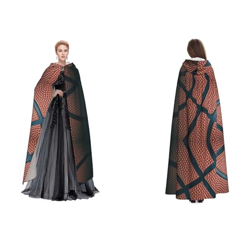 SEFZCXDN Unisex Kapuzenumhang mit Kapuze, für Halloween, Weihnachten, ausgefallenes Kostüm für Erwachsene von SEFZCXDN