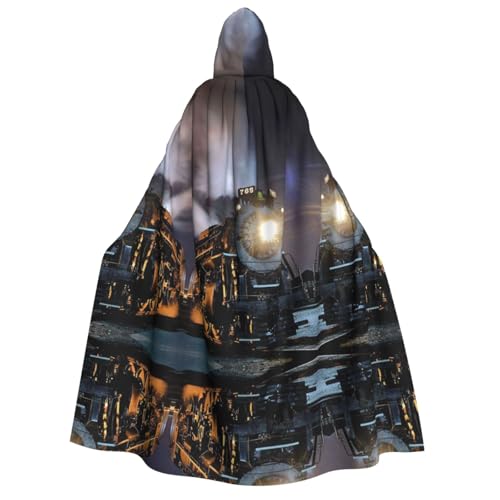 SEFZCXDN Unisex Kapuzenumhang mit Kapuze für Halloween, Weihnachten, Cosplay, Kostüme für Erwachsene von SEFZCXDN