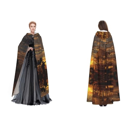 SEFZCXDN Unisex Kapuzenumhang mit Kapuze für Halloween, Weihnachten, Kostüme, für Erwachsene SEFZCXDN Unisex Kapuzenumhang mit Kapuze für Halloween, Weihnachten, Kostüme, für Erwachsene von SEFZCXDN