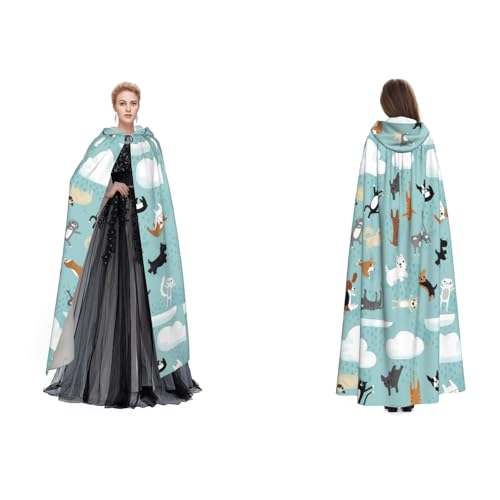 SEFZCXDN Unisex Kapuzenumhang mit Kapuze für Halloween, Weihnachten, Kostüme für Erwachsene SEFZCXDN Unisex Kapuzenumhang mit Kapuze für Halloween, Weihnachten, Kostüme für Erwachsene von SEFZCXDN