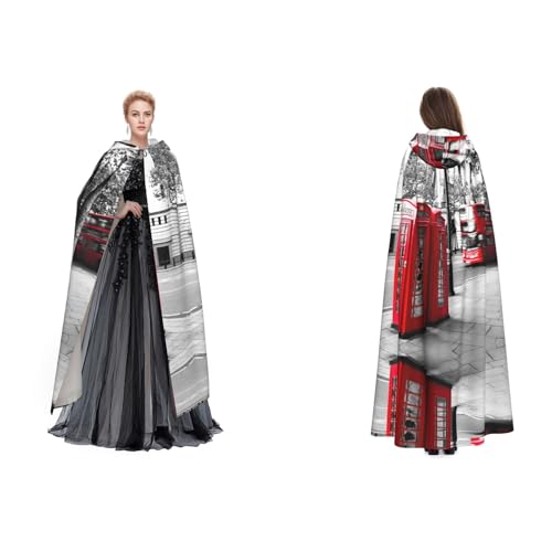 SEFZCXDN Unisex Kapuzenumhang mit Kapuze für Halloween, Weihnachten, ausgefallene Kostüme für Erwachsene SEFZCXDN Unisex Kapuzenumhang mit Kapuze für Halloween, Weihnachten, ausgefallene Kostüme für Erwachsene von SEFZCXDN