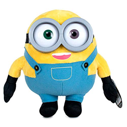 Play by Play Minions 24 cm Plüschfigur Bob (mit Kunststoffaugen) - Auf der Suche nach dem Mini-Boss Film 2021 - Minions 2 von SEGA