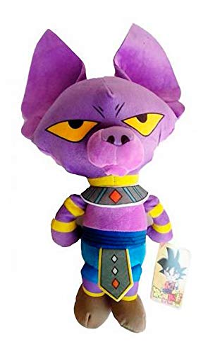 Play by Play Plüsch Gott der Zerstörung Beerus Dragon Ball Super Stehend 35 cm / 31 cm Sitzend Plüschfigur Plüschtiere Play by Play Plüsch Gott der Zerstörung Beerus Dragon Ball Super Stehend 35 cm / 31 cm Sitzend Plüschfigur Plüschtiere von SEGA