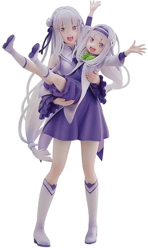 Re:Zero - Start Life in Another World- Emilia & Childhood Emilia 1:7 Scale PVC Figure von SEGA