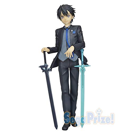 SEGA LPM Figur Kirito EX-Chronicle Alicization Swords Art ONLINE - Höhe 20cm - Mehrfarbig mit Standfuß für Teenager von SEGA