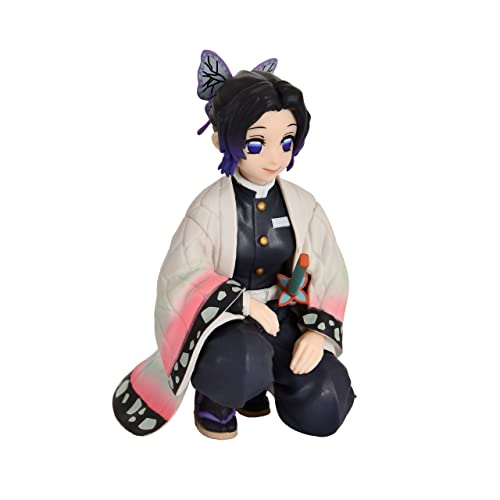 SEGA Unisex Kinder Demon Slayer: Kimetsu no Yaiba-PM Perching Figure-Shinobu Kocho (Hashira Meeting), Bunt von SEGA