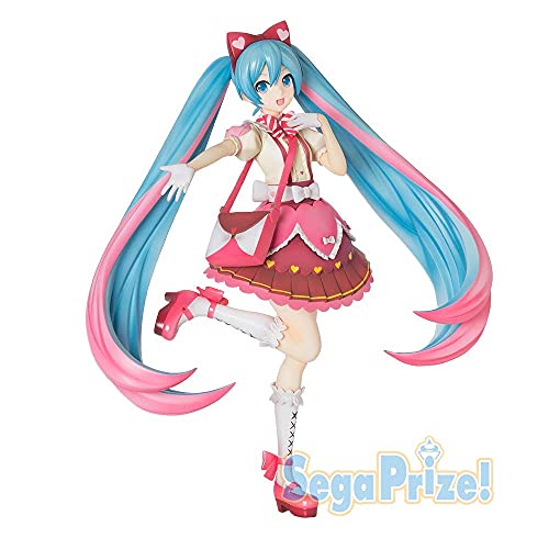 sega Hatsune Miku series Hatsune Miku ribbon Heart super-premium Figure Figurine 22cm von SEGA