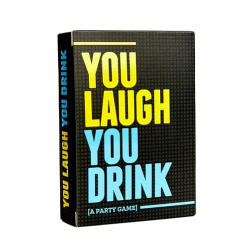 DSS Games You Laugh You Drink - Partyspiel - Kartenspiel - Englisch von DSS Games